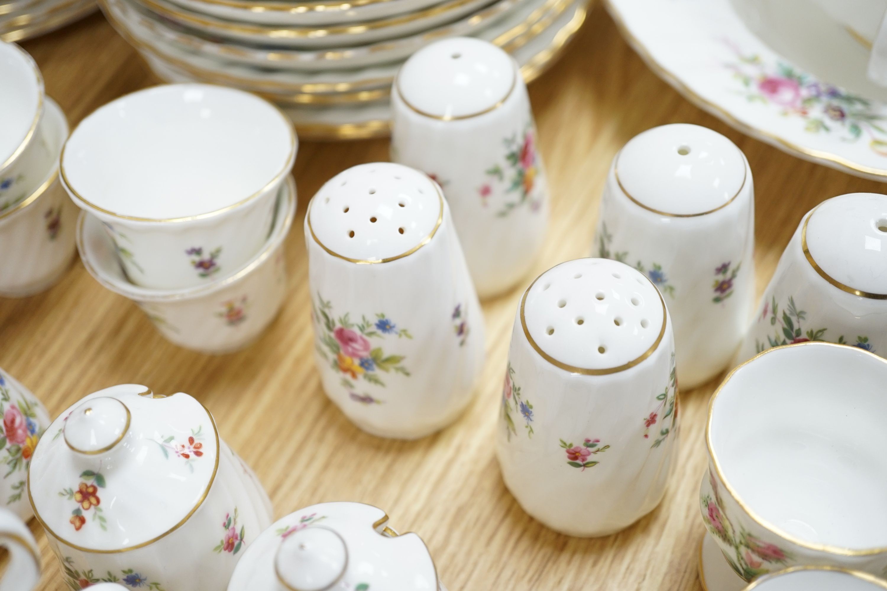 A large Minton Marlow pattern table service
